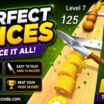 Perfect Slices Fruits Unity hyper casual slicing game source code with AdMob and Unity Ads