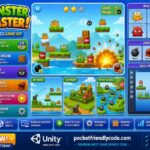 Monster Blaster Unity physics game kit with explosive monster destruction gameplay